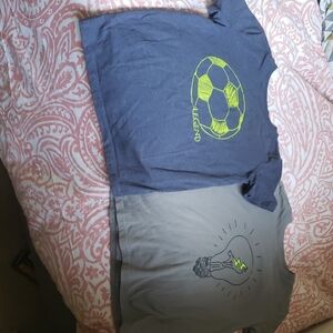 Cat & Jack Kids Graphic T-Shirts - Blue and Gray